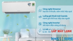 Máy lạnh Daikin Inverter 2.5 HP FTKF60XVMV thumb