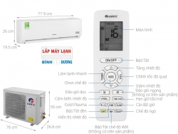 Máy lạnh Gree Inverter 1.5 HP GWC12PB-K3D0P4 thumb