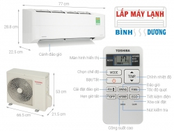 Máy lạnh Toshiba Inverter 1 HP RAS-H10Z1KCVG-V thumb