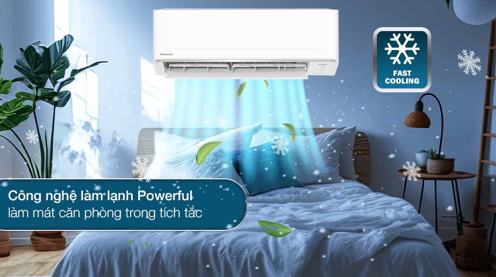 Máy lạnh Panasonic Inverter 1.5 HP CU/CS-PU12AKH-8