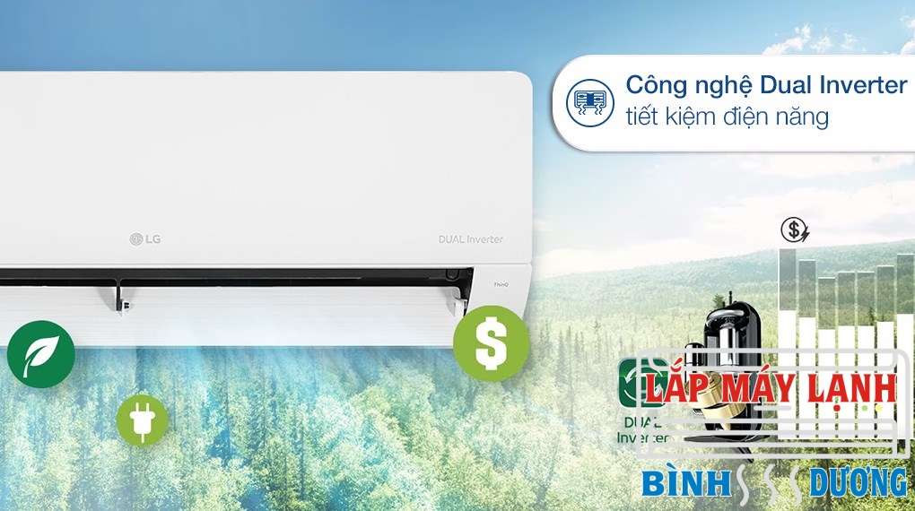 Máy lạnh LG Inverter 1.5 HP V13WIN1